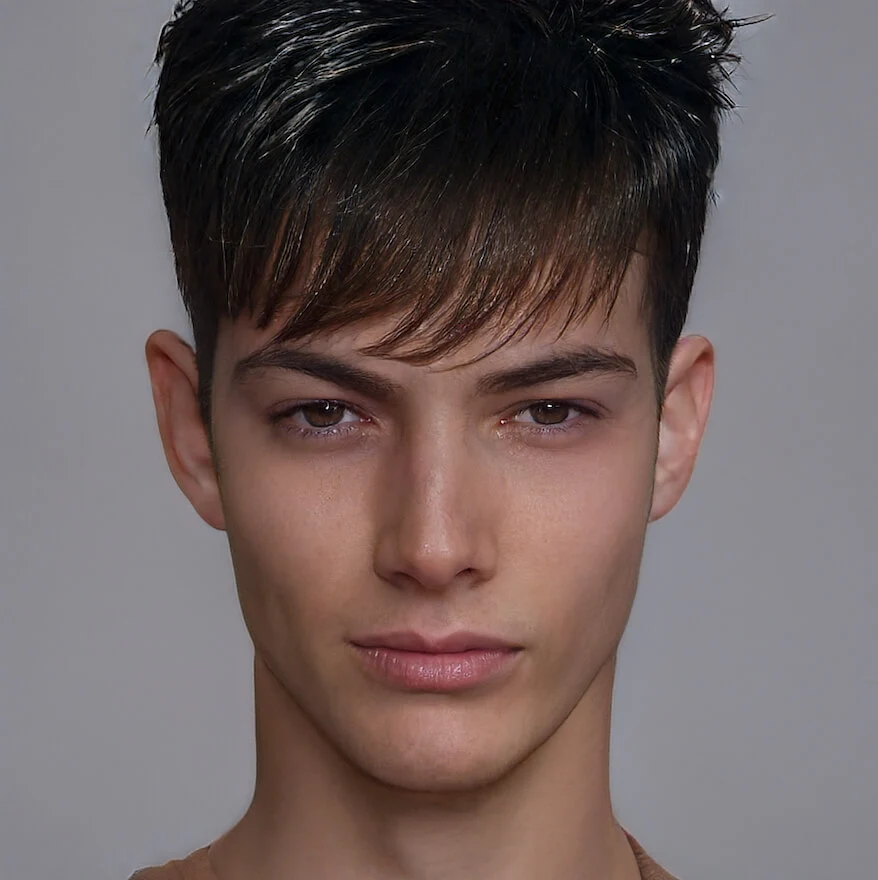 AI Hairstyle Per Taglio Militare