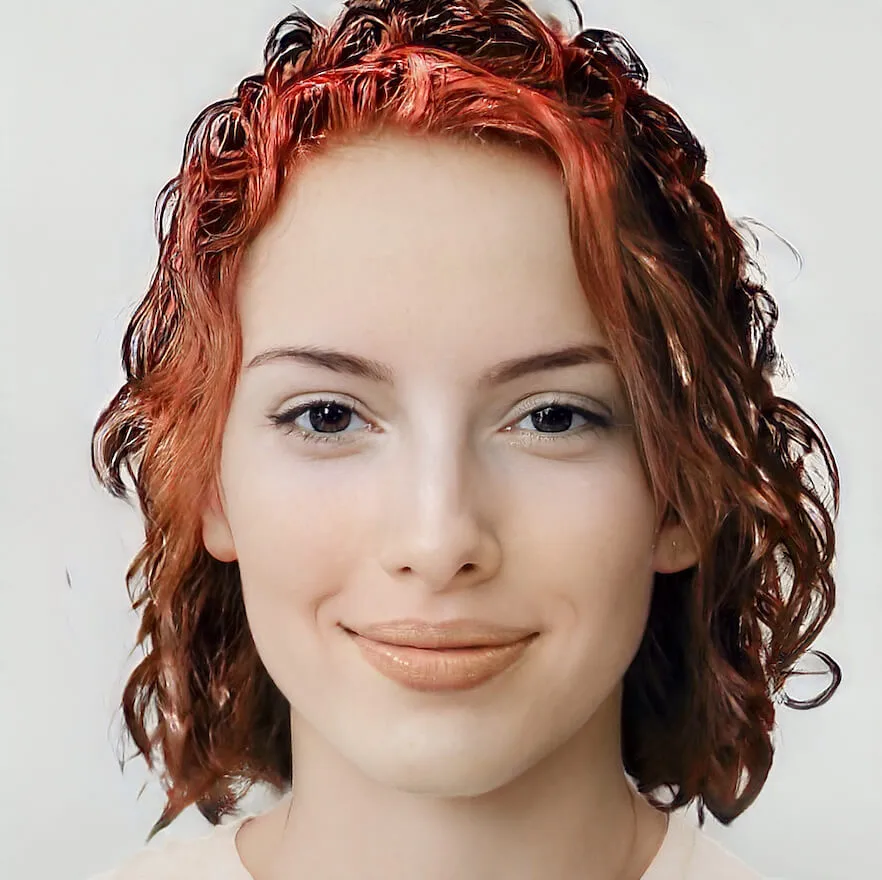 AI Hairstyle Per Colore Rosso